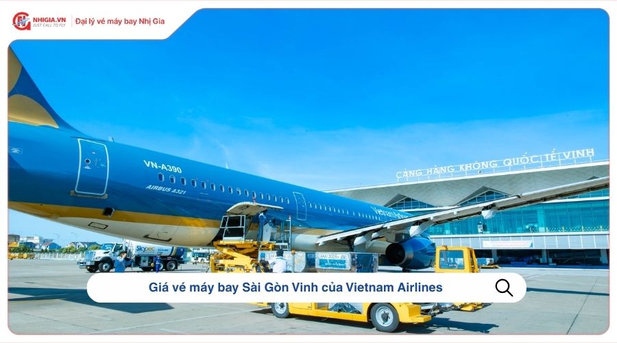 Giá vé máy bay Sài Gòn Vinh​ của Vietnam Airlines