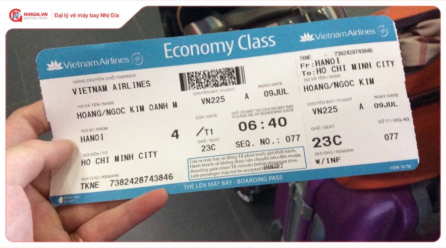 Giá vé máy bay đi Hà Nội Vietnam Airline​