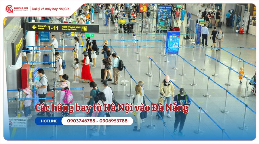 Các hãng bay từ Hà Nội vào Đà Nẵng