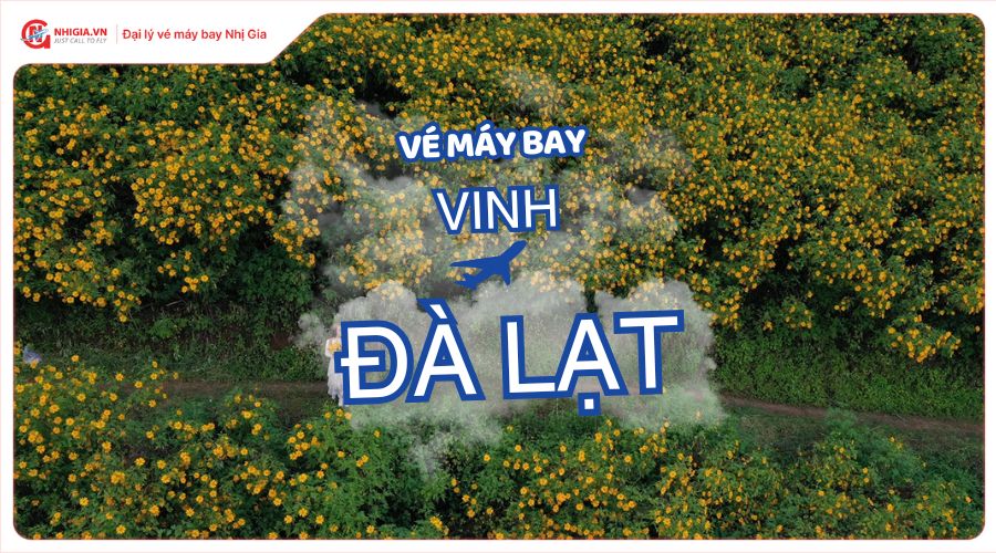 Vé máy bay Vinh Đà Lạt