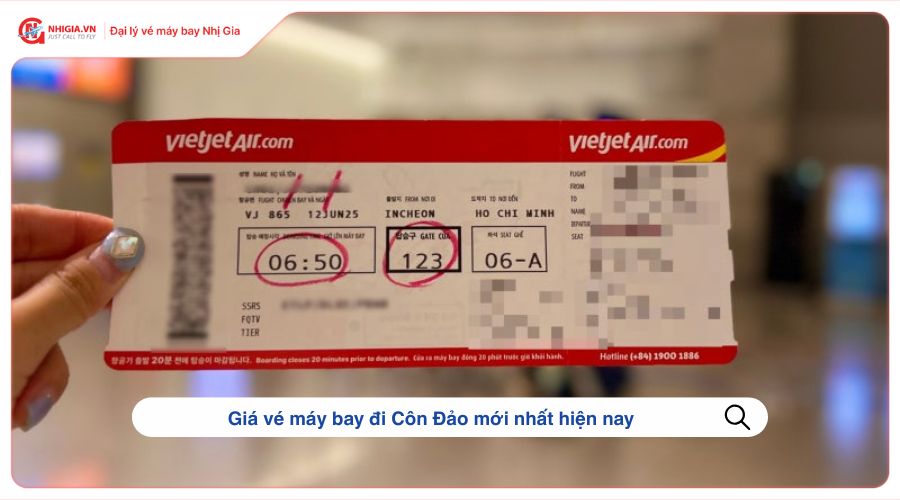 Giá vé máy bay đi Côn Đảo mới nhất hiện nay