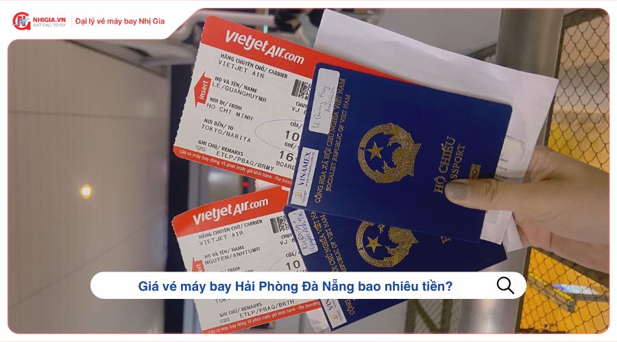 Giá vé máy bay Hải Phòng Đà Nẵng bao nhiêu tiền?