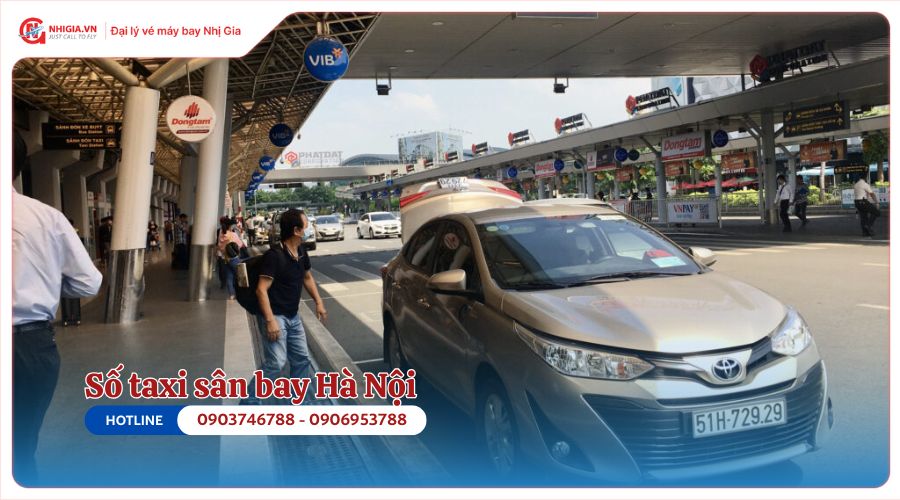 Số taxi sân bay Nội Bài