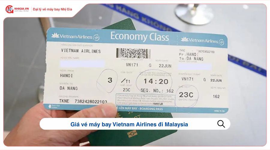 Giá vé máy bay Vietnam Airlines đi Malaysia