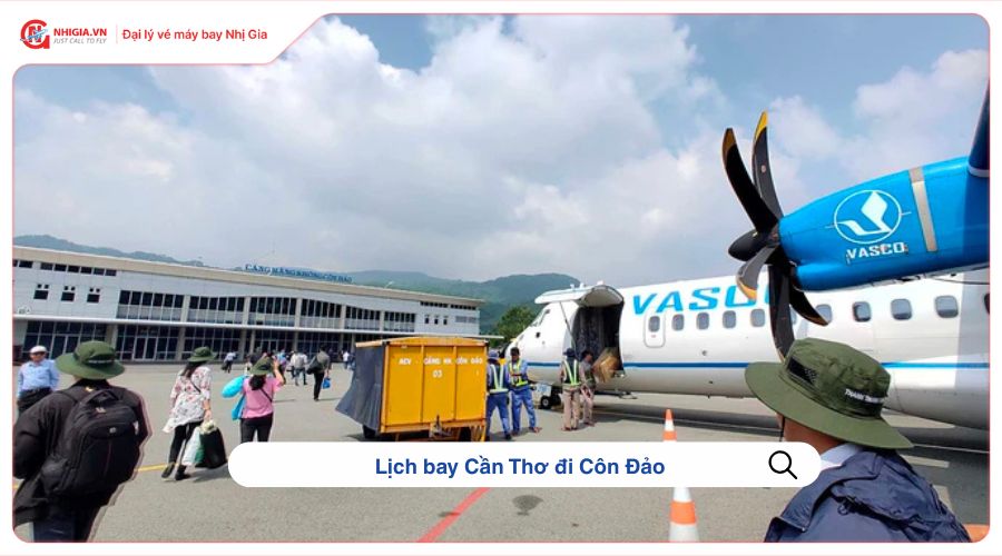 Lịch bay Cần Thơ đi Côn Đảo