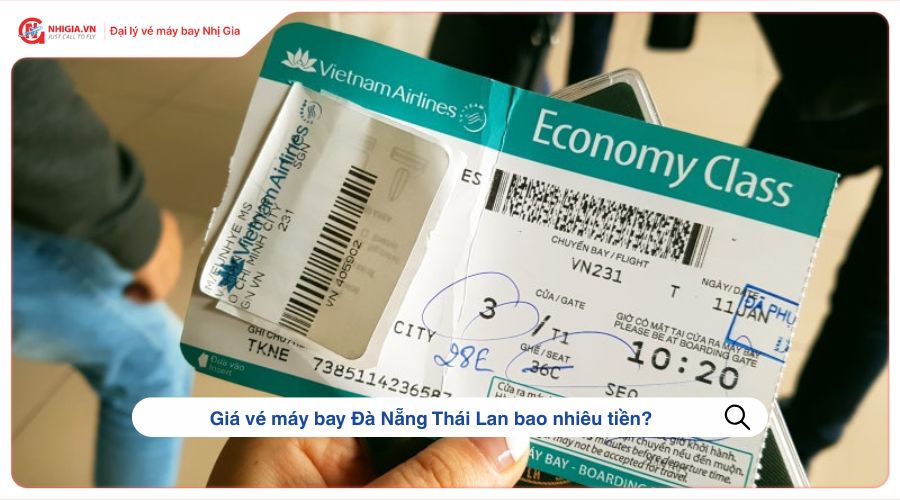 Giá vé máy bay Đà Nẵng Thái Lan bao nhiêu tiền?