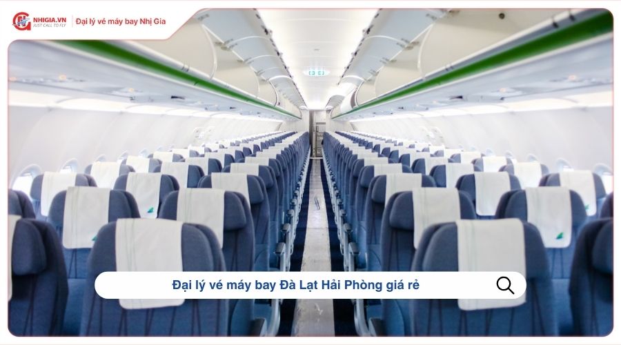 Đại lý vé máy bay Đà Lạt Hải Phòng giá rẻ