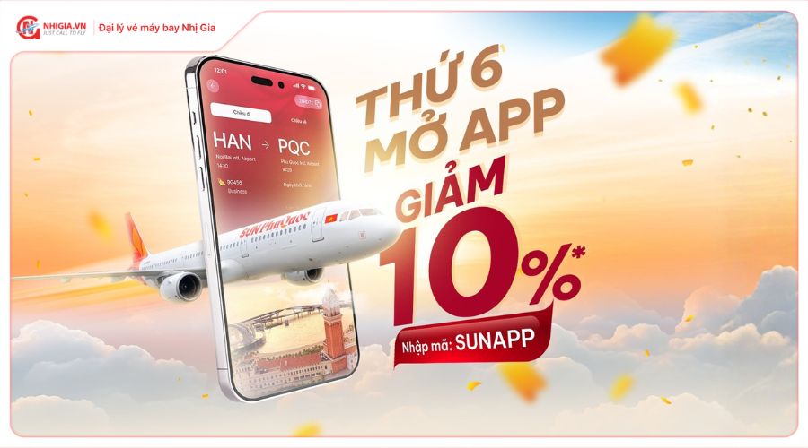 Thứ 6 mở App - Giảm 10%