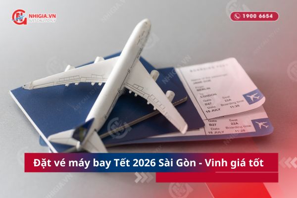 Vé máy bay tết Sài Gòn Vinh