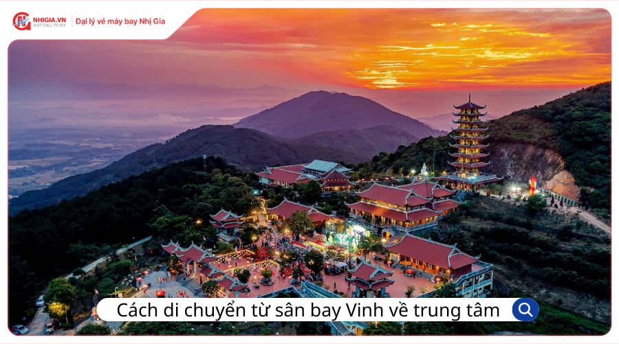 Cách di chuyển từ sân bay Vinh về trung tâm