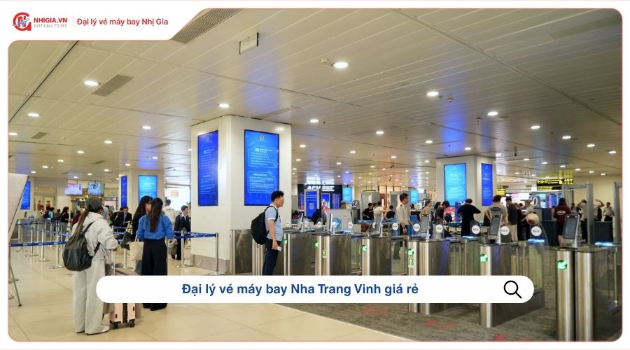 Đại lý vé máy bay Nha Trang Vinh​ giá rẻ