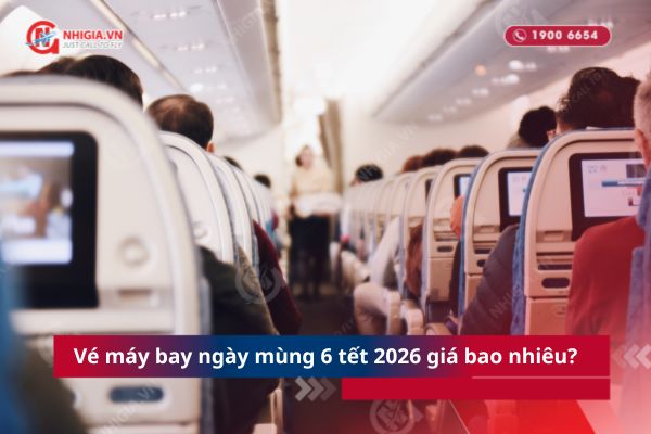 Vé máy bay mùng 6 tết