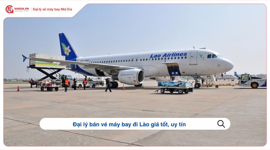 Đại lý bán vé máy bay đi Lào giá tốt, uy tín