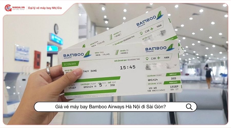 Giá vé máy bay Bamboo Airways Hà Nội đi Sài Gòn?