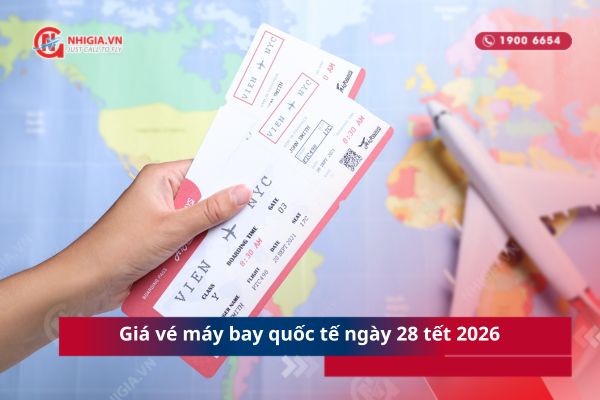 Giá vé máy bay quốc tế ngày 28 tết