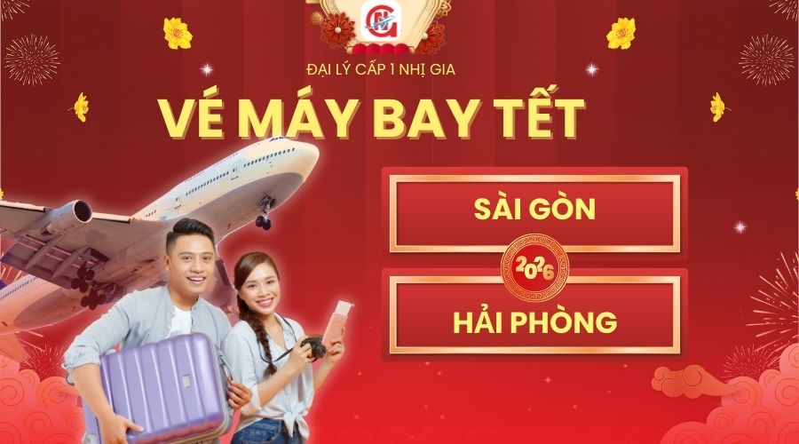 Đặt vé máy bay Tết Sài Gòn Hải Phòng 2026 giá rẻ
