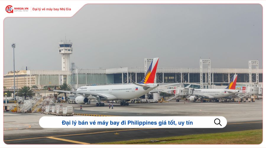Đại lý bán vé máy bay đi Philippines giá tốt, uy tín