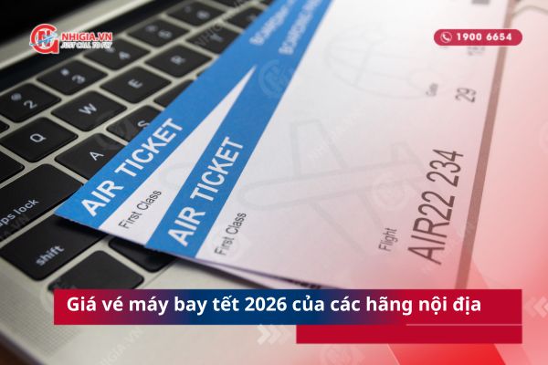 Giá vé máy bay tết của các hãng hàng không nội địa