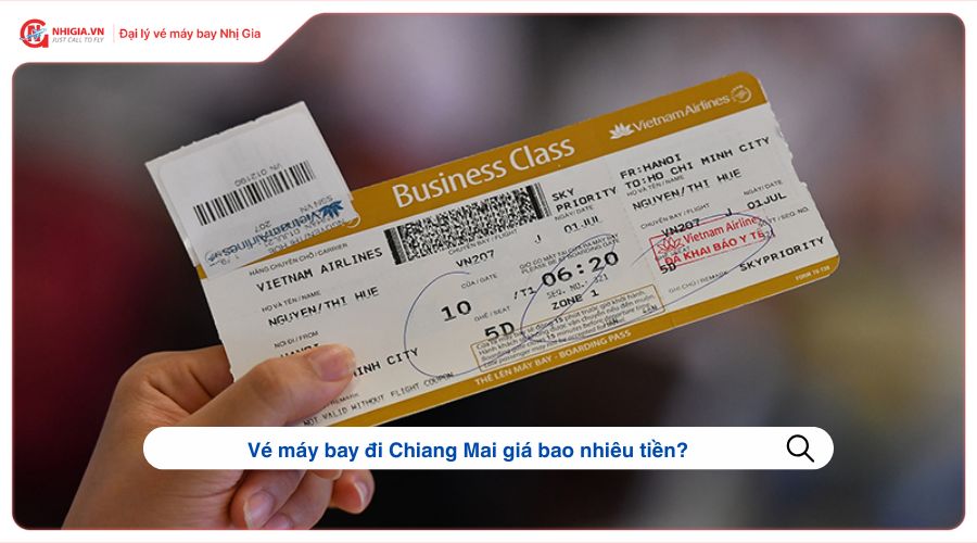 Vé máy bay đi Chiang Mai giá bao nhiêu tiền?