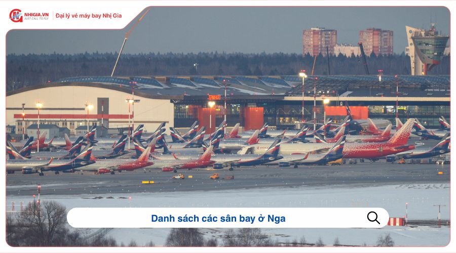 Danh sách các sân bay ở Nga