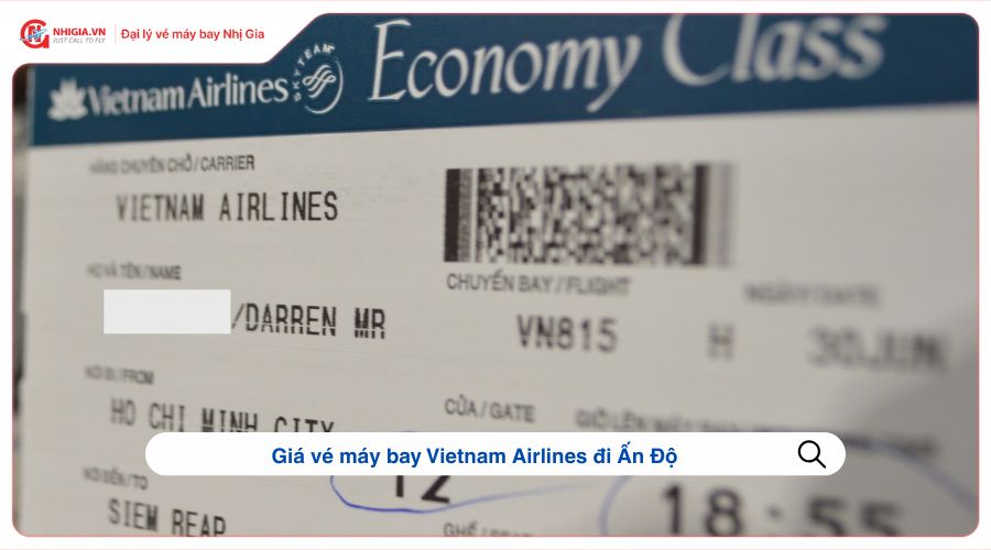 Giá vé máy bay Vietnam Airlines đi Ấn Độ