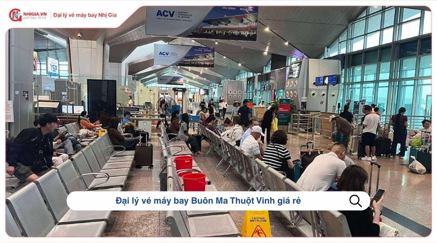 Đại lý vé máy bay Buôn Ma Thuột Vinh​ giá rẻ