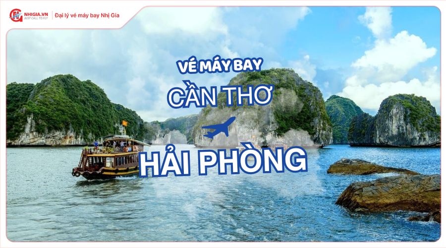 Vé máy bay Cần Thơ Hải Phòng