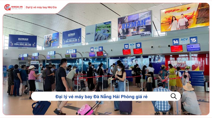 Đại lý vé máy bay Đà Nẵng Hải Phòng giá rẻ
