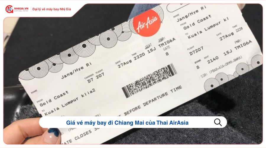 Giá vé máy bay đi Chiang Mai của Thai AirAsia