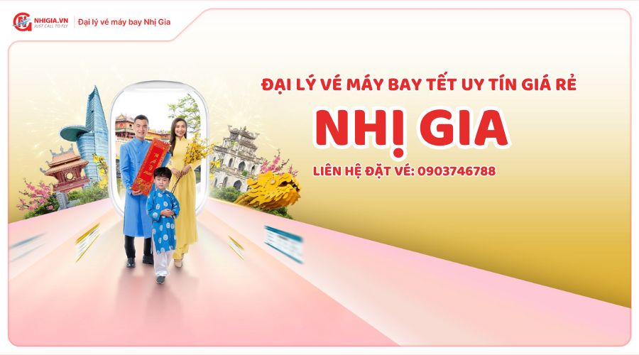 Đại lý vé máy bay Tết Nguyên đán 2026 uy tín