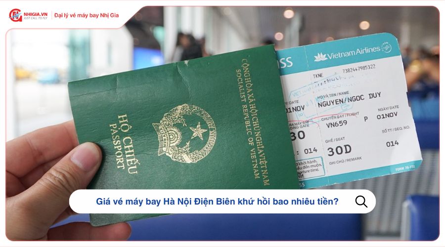 Giá vé máy bay Hà Nội Điện Biên khứ hồi bao nhiêu tiền?