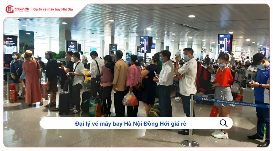 Đại lý vé máy bay Hà Nội Đồng Hới giá rẻ
