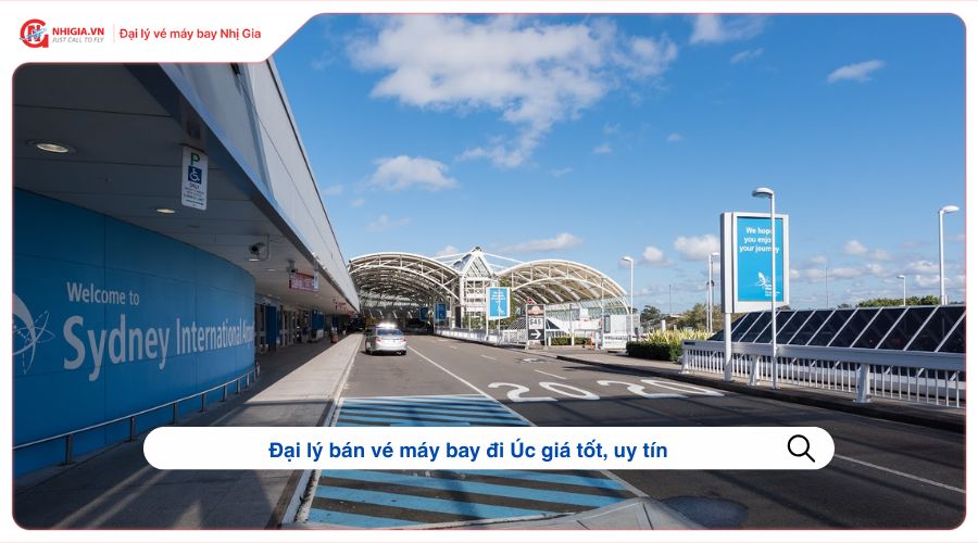 Đại lý bán vé máy bay đi Úc giá tốt, uy tín