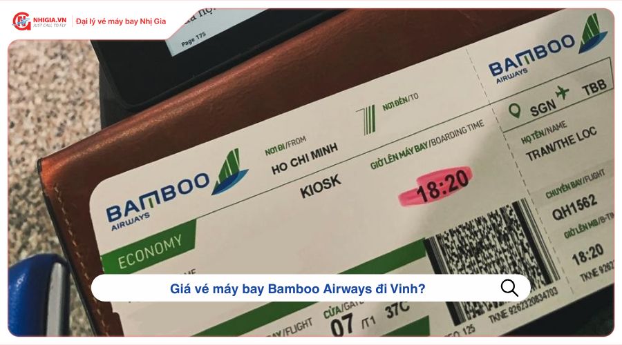 Giá vé máy bay Bamboo Airways đi Vinh?