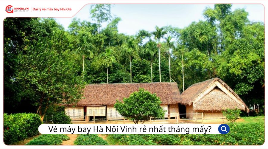 Giá vé máy bay Hà Nội Vinh rẻ nhất vào tháng mấy?