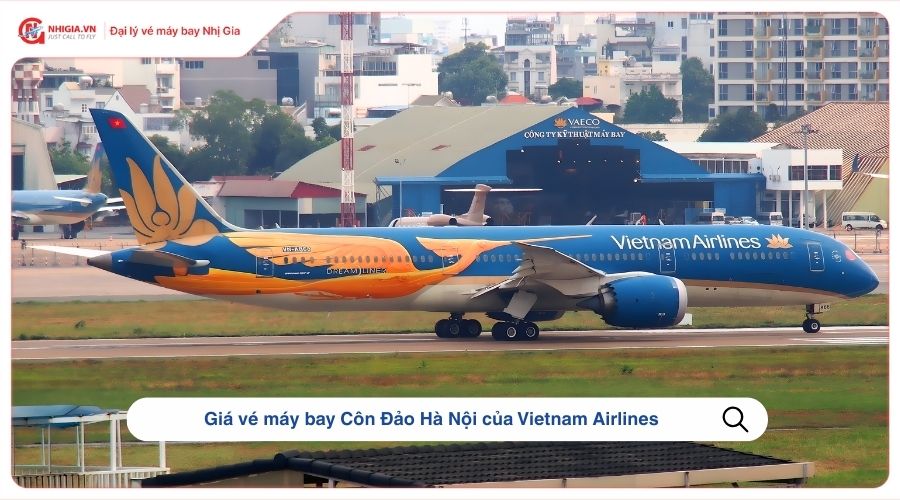 Giá vé máy bay Côn Đảo Hà Nội của Vietnam Airlines