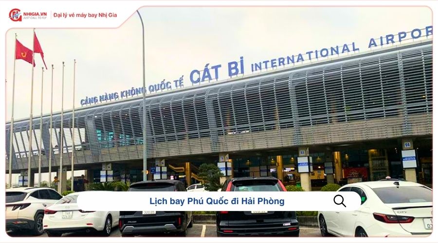 Lịch bay Phú Quốc đi Hải Phòng