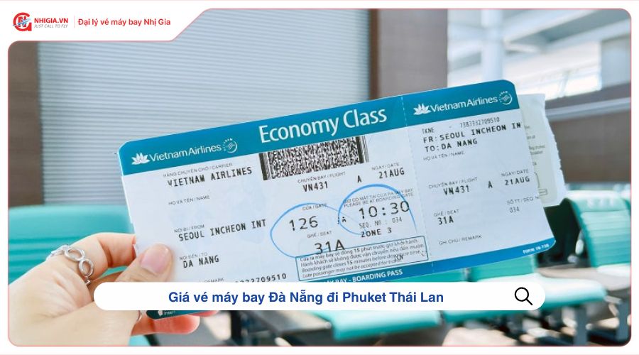 Giá vé máy bay Đà Nẵng đi Phuket Thái Lan