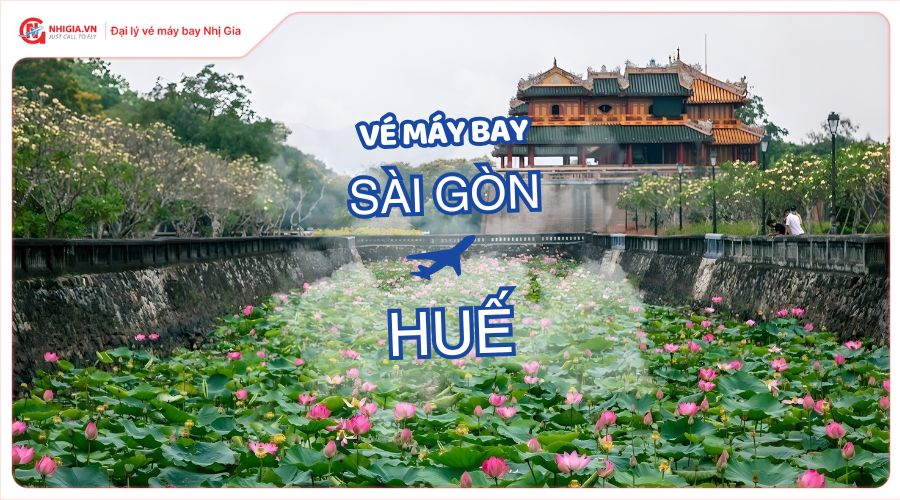 Vé máy bay Sài Gòn Huế