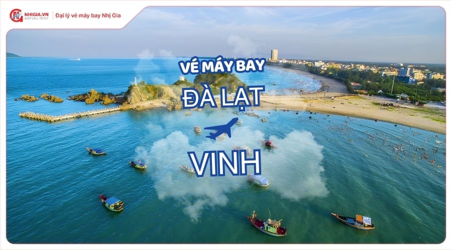 Vé máy bay Đà Lạt Vinh