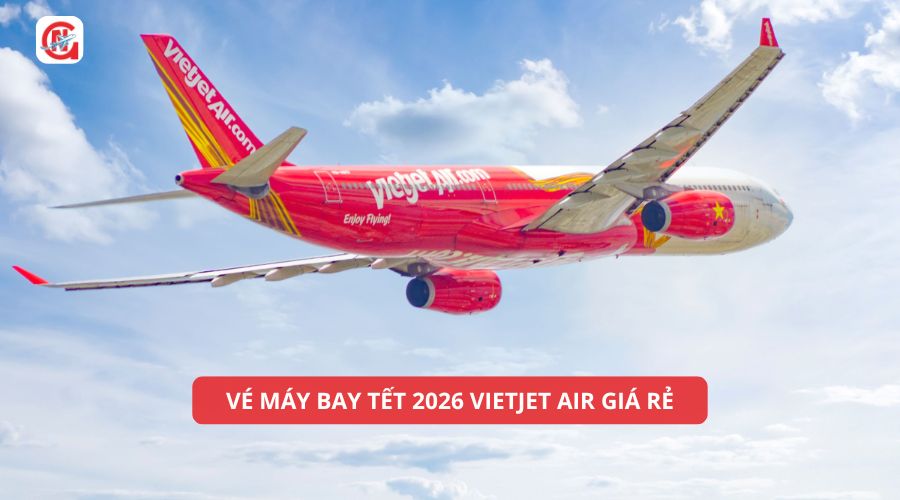Vé máy bay tết Vietjet Air