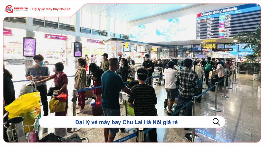 Đại lý vé máy bay Chu Lai Hà Nội giá rẻ