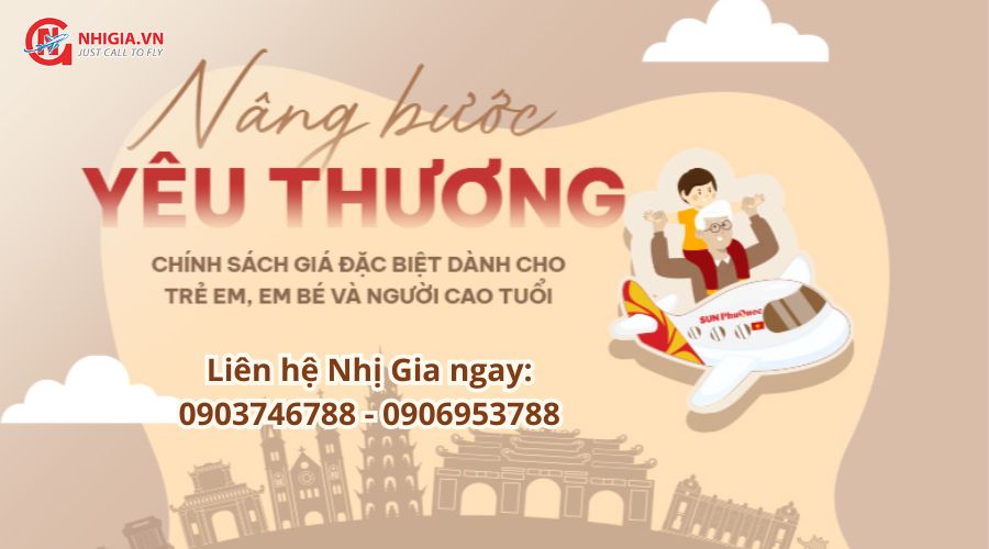 Nâng bước yêu thương cùng Sun PhuQuoc Airwways 