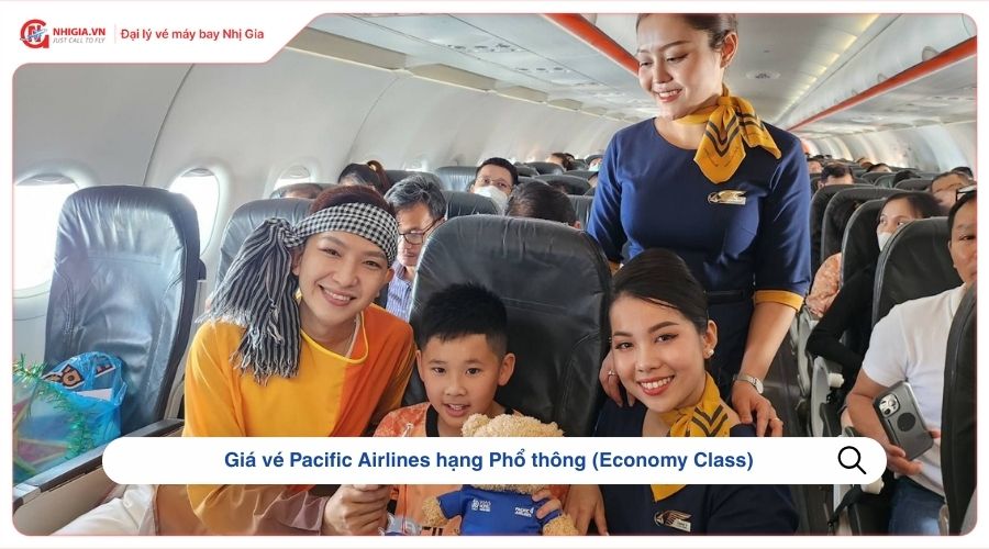 Giá vé Pacific Airlines hạng Phổ thông (Economy Class)