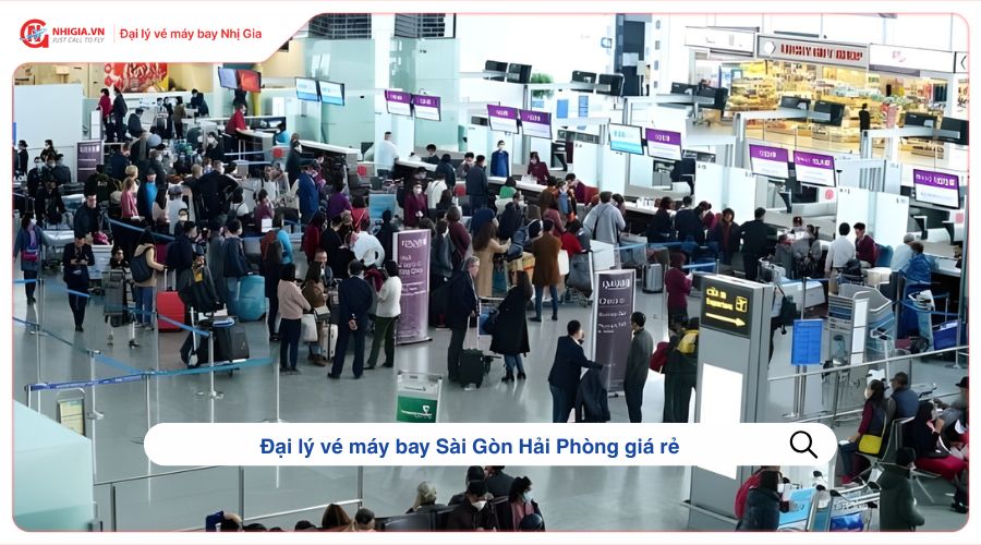 Đại lý vé máy bay Sài Gòn Hải Phòng giá rẻ
