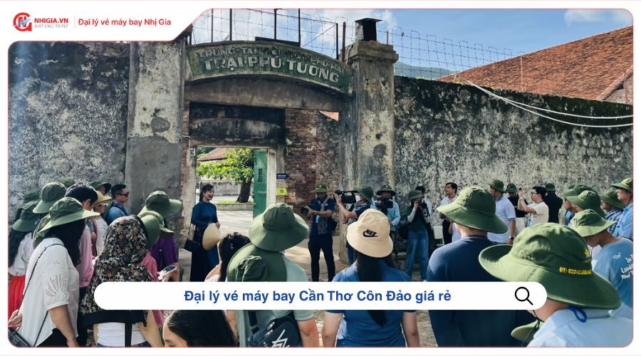 Đại lý vé máy bay Cần Thơ Côn Đảo giá rẻ