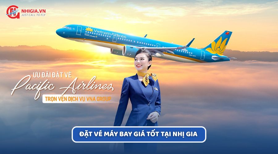 ƯU ĐÃI ĐẶC BIỆT CÙNG PACIFIC AIRLINES