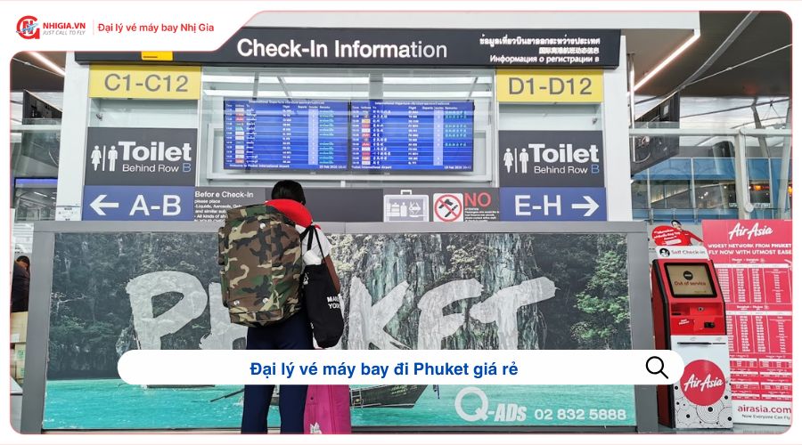 Đại lý vé máy bay đi Phuket giá rẻ
