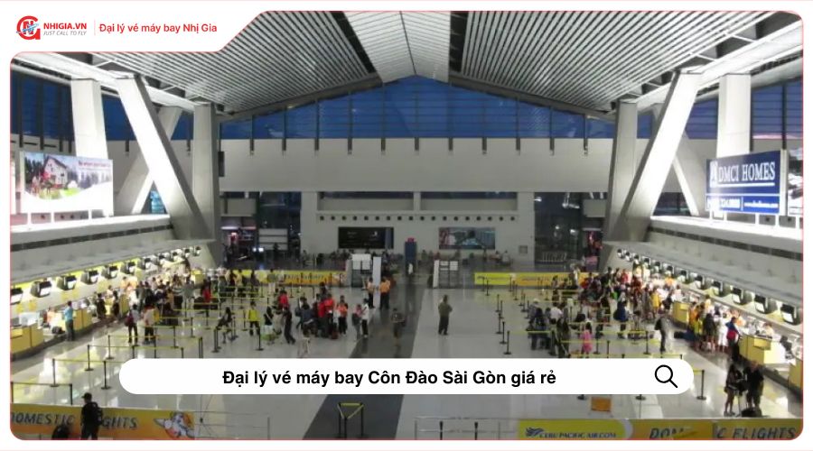 Đại lý vé máy bay Côn Đào Sài Gòn giá rẻ