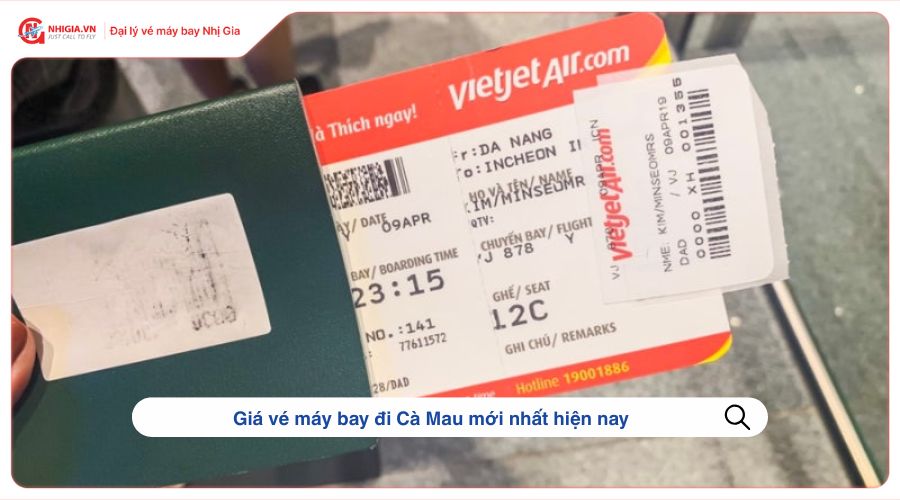 Giá vé máy bay đi Cà Mau của Vietnam Airlines (VASCO)